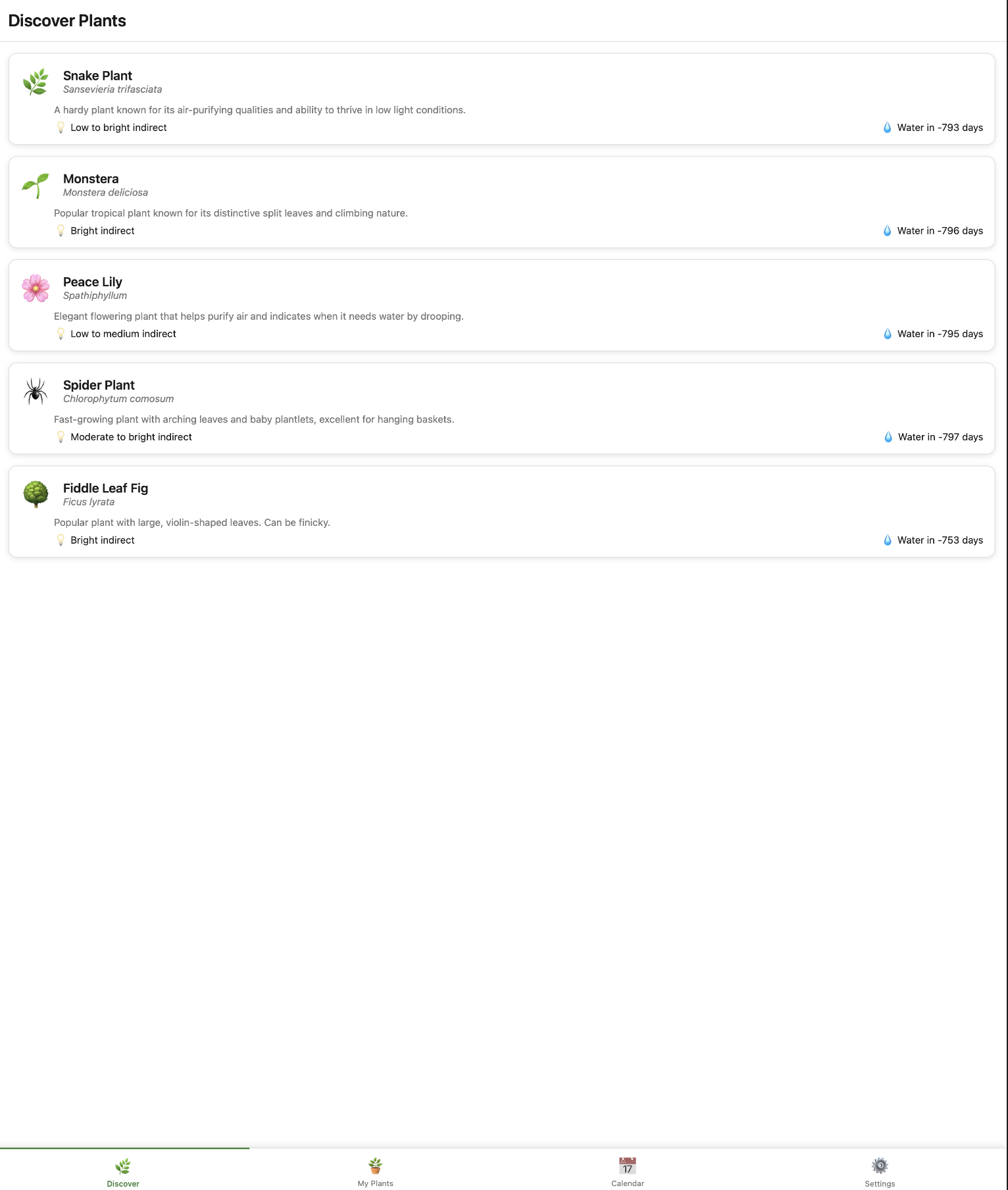 Screenshot: Plantisla